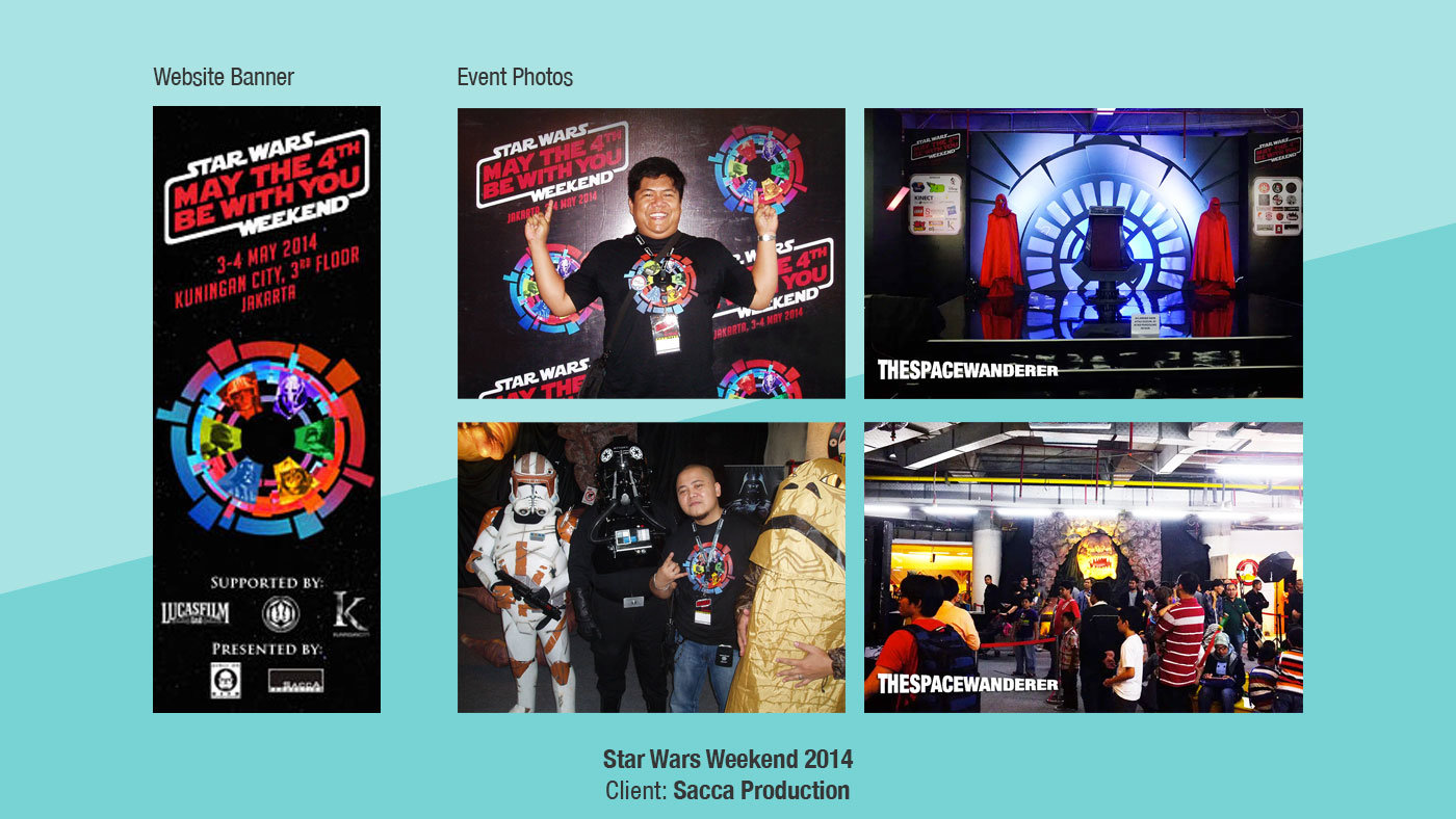 Star Wars Weekend 2014 by Tino A Dwipoetro at Coroflot.com