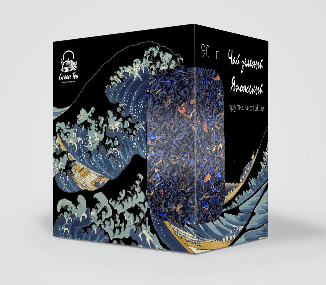 Japanesestyle tea packaging design. by Elizaveta Tkachenko at