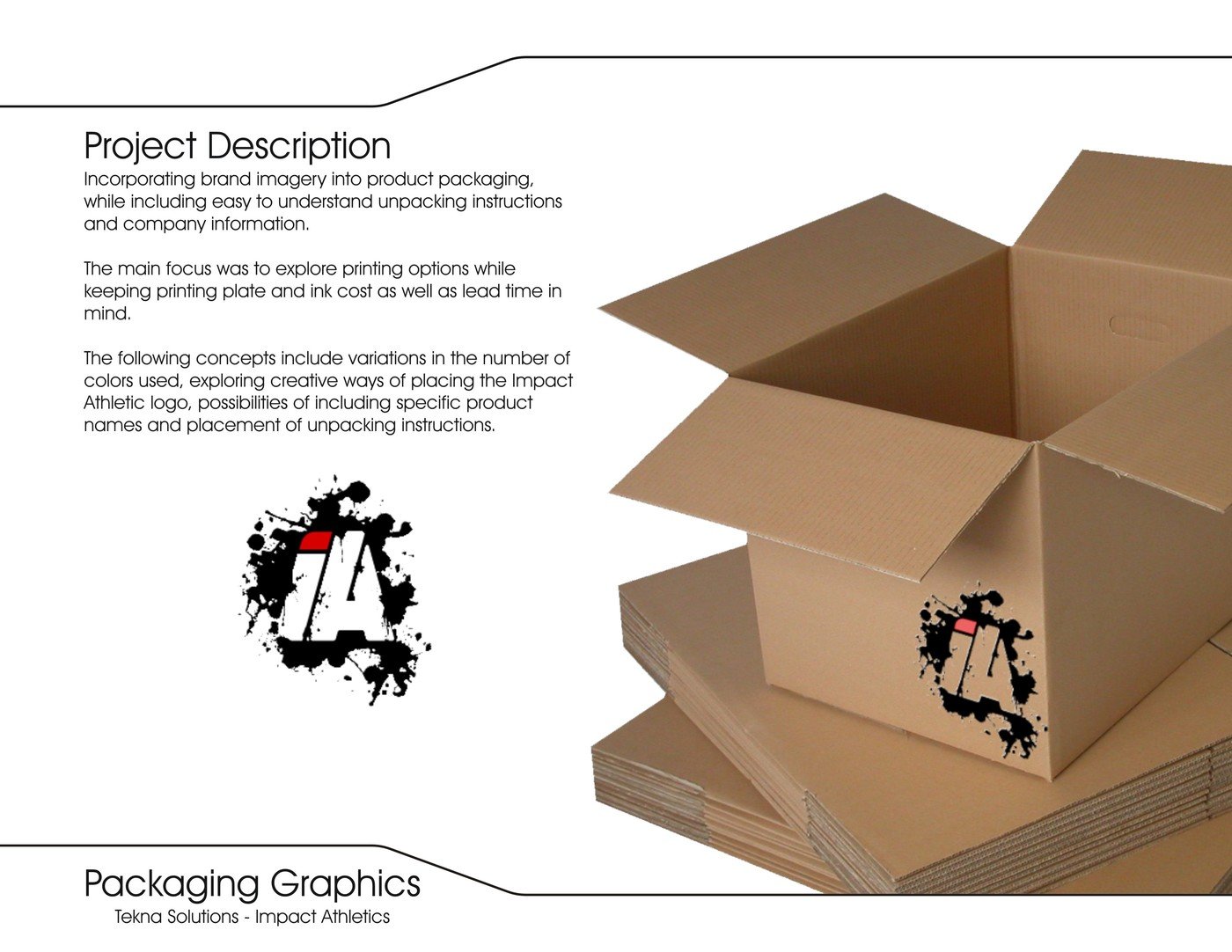 Impact Athletics Packaging Graphics by Jim Torrey at