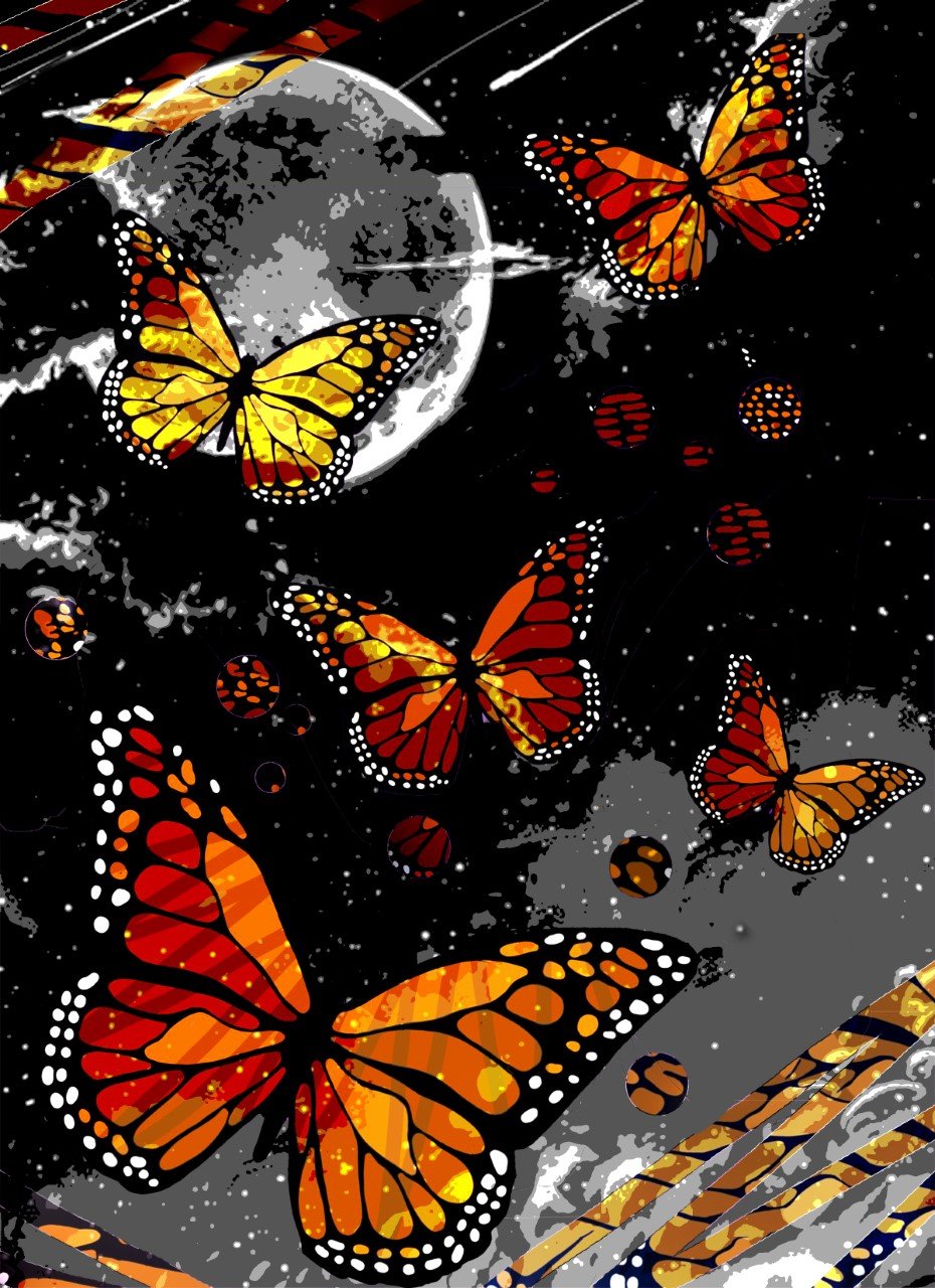 Butterfly Dreamscape by Holly Uses at