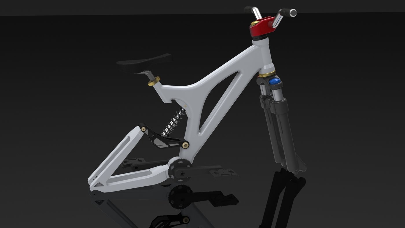 Solidworks Bike Frame by Michael Ryan Zaleta at