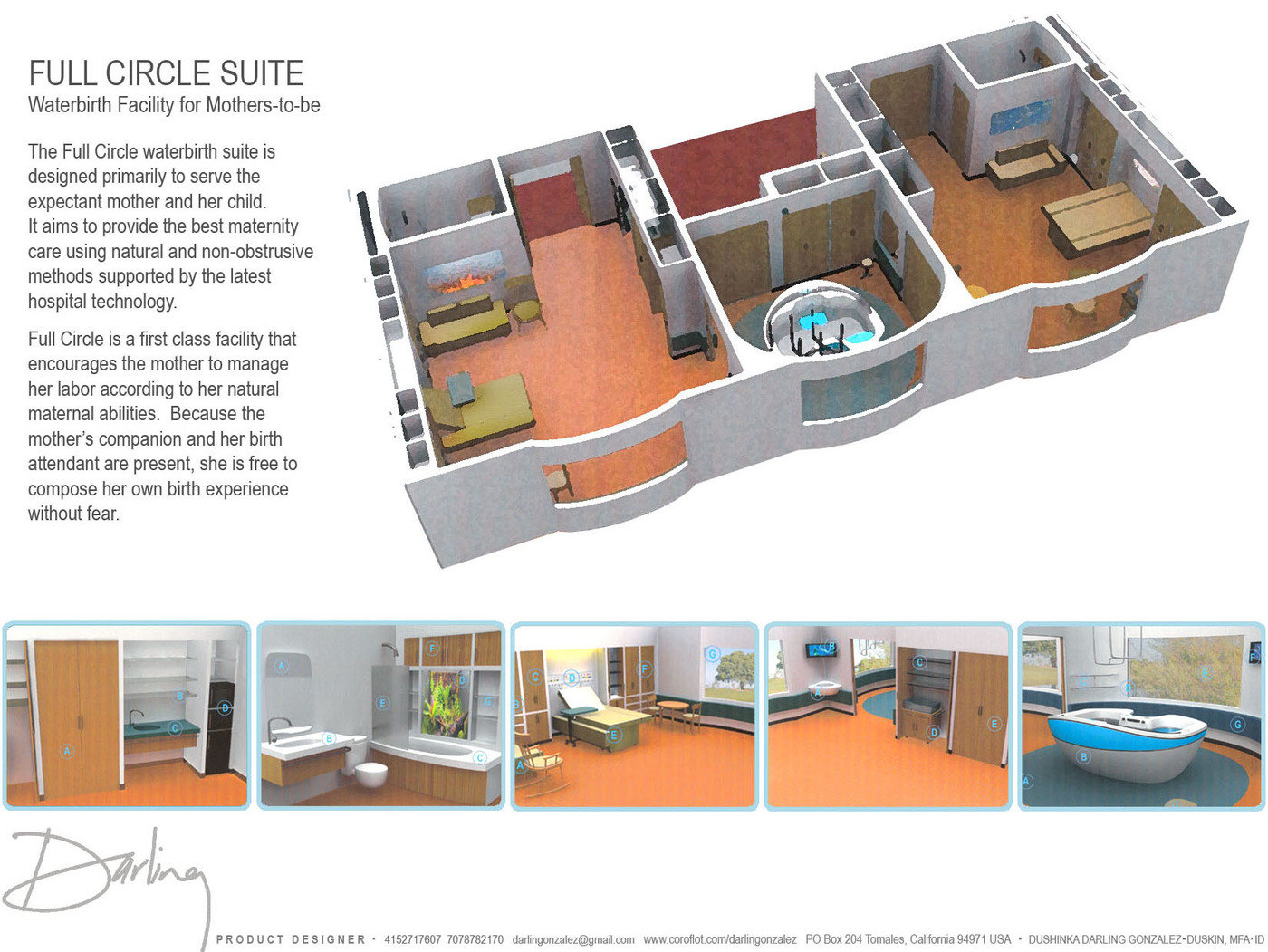 Birthing Tub by Darling Gonzalez at