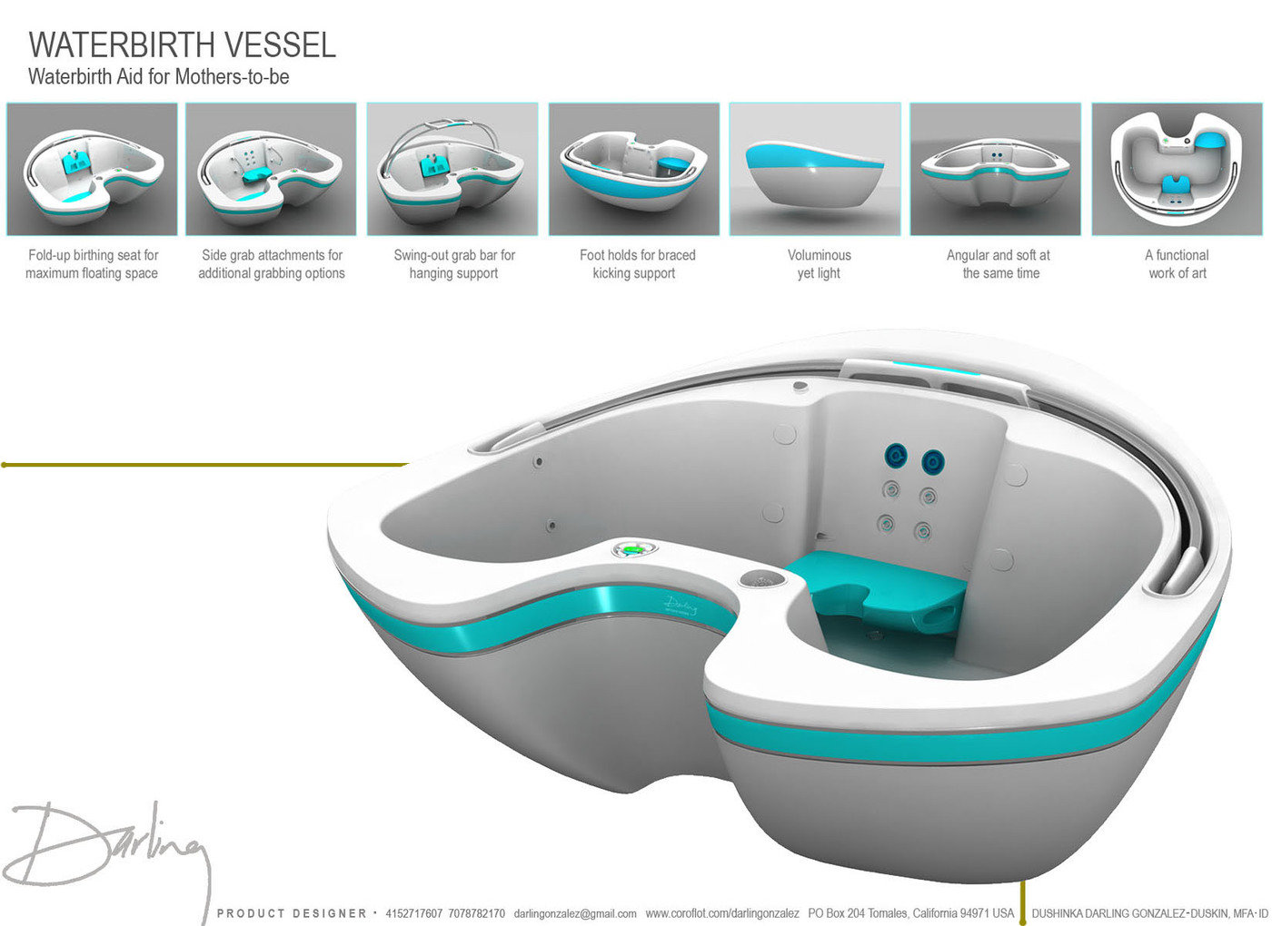 Birthing Tub by Darling Gonzalez at