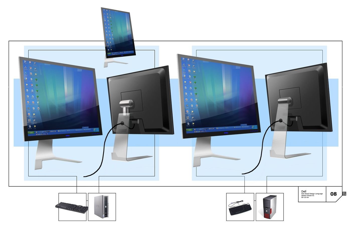 Dell Monitor Language by Hayes Urban at Coroflot.com