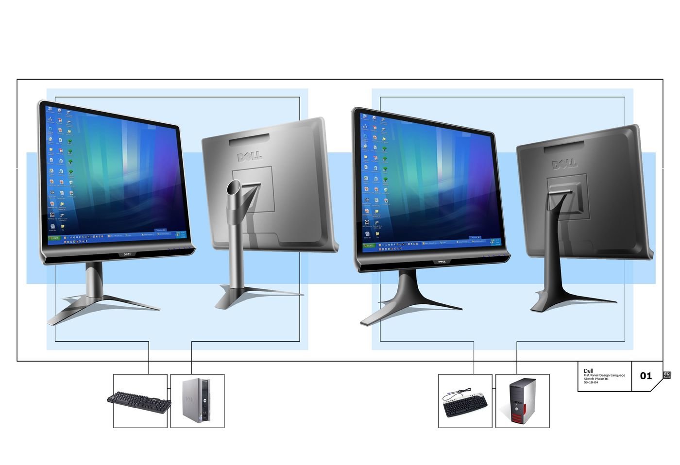Dell Monitor Language by Hayes Urban at Coroflot.com