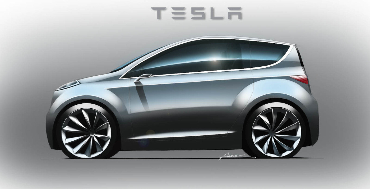 TESLA CITY CAR by André Domingues at