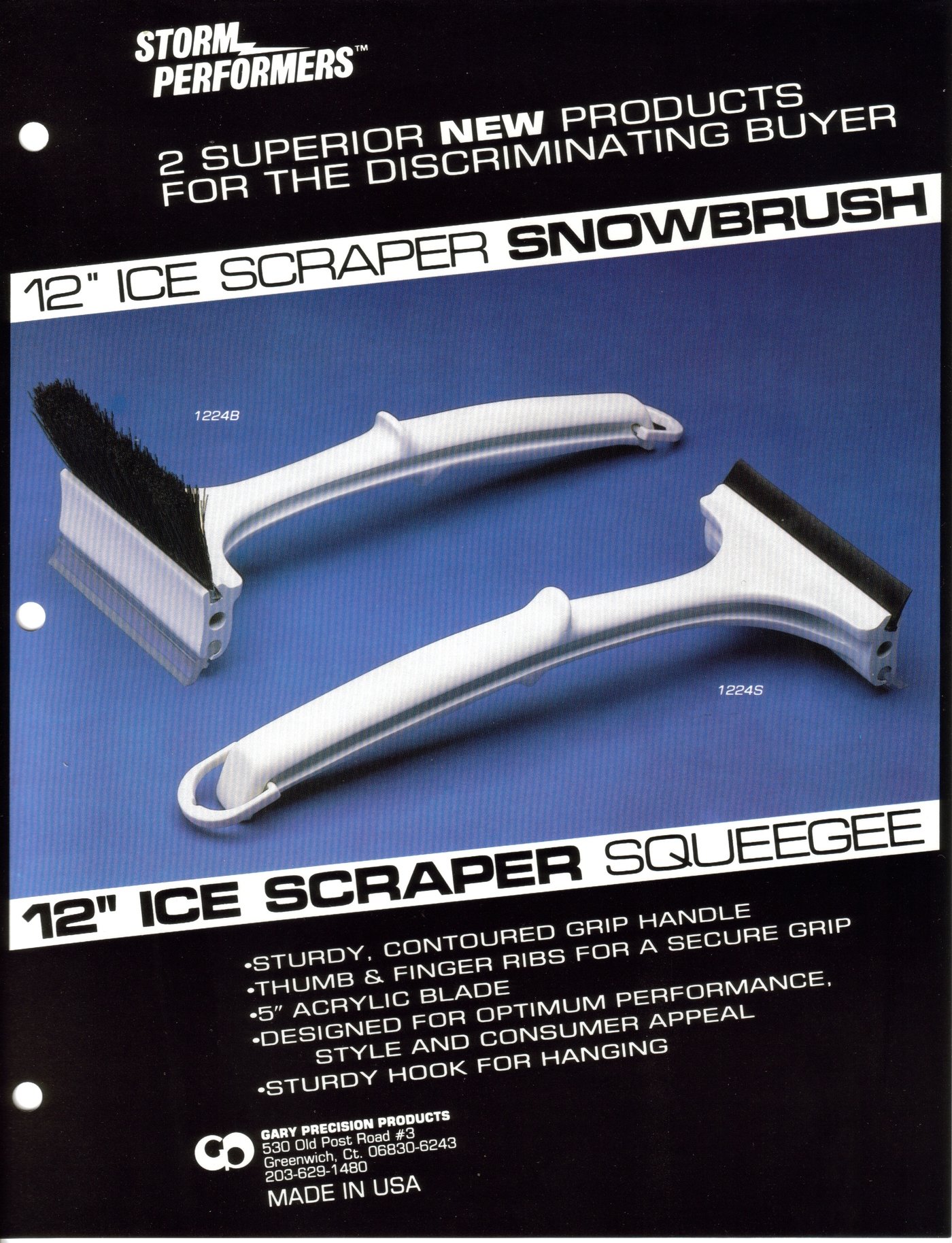 Ice Scraper Snowbrush Squeegee by Peter Christopherson at