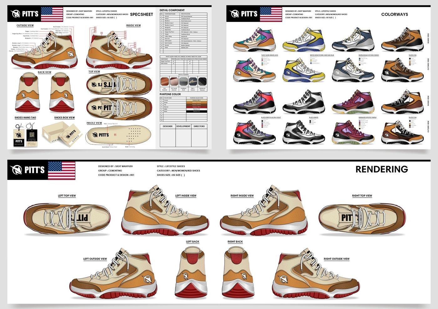 Men's Shoes Design by Sigit Wahyudi at Coroflot.com