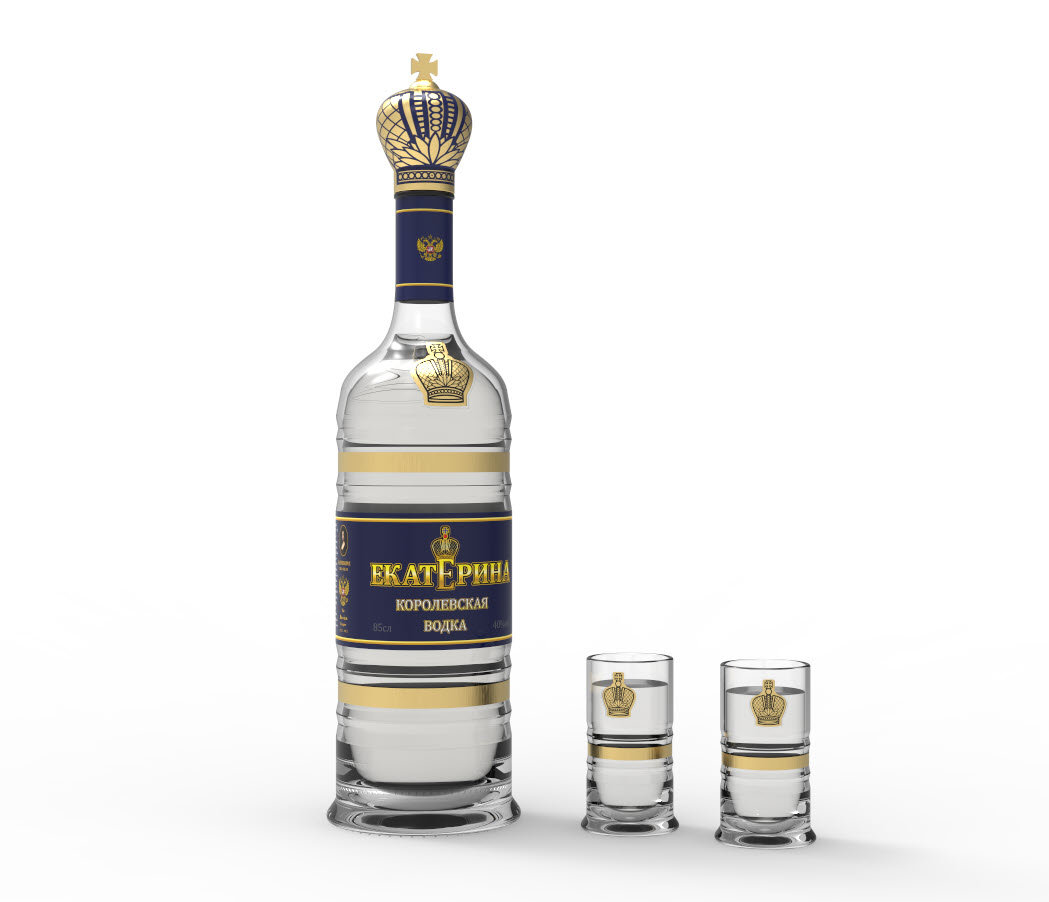 Ekaterina Royal Russian Vodka by Fadi M. Abul Husen at Coroflot.com