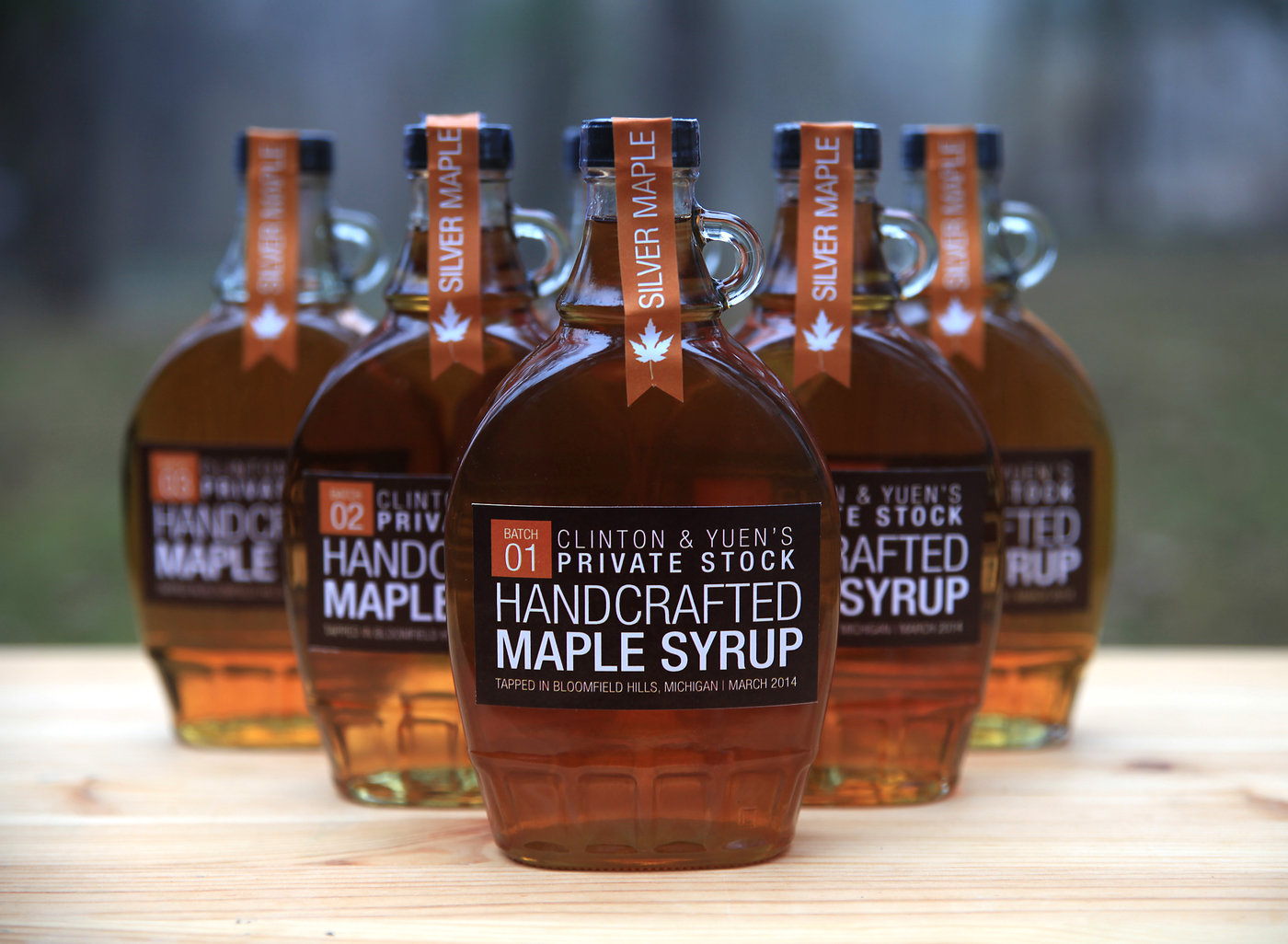 Maple Syrup Packaging by Yuen Hom at