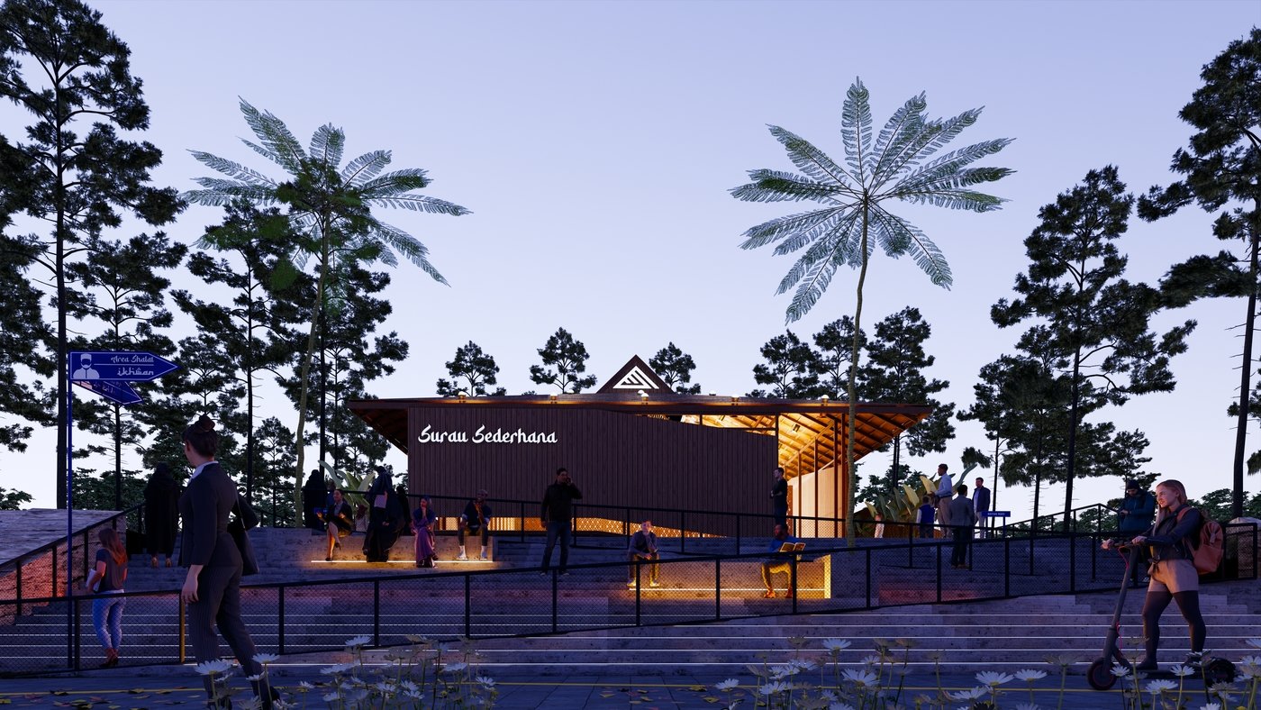 Sayembara Desain Mushola Taman Kolam Sekupang Batam by Akhdiat Iqbal ...