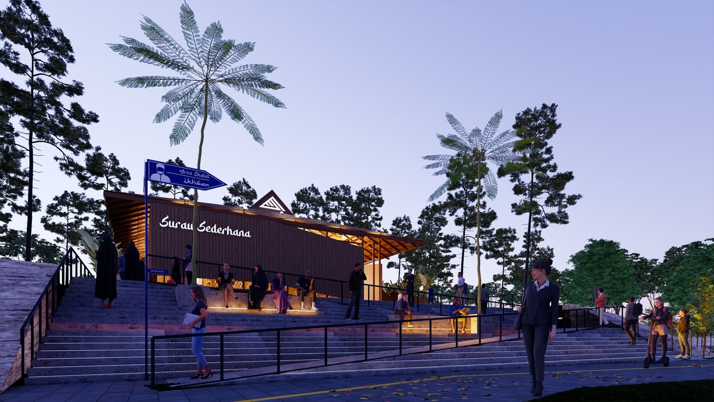 Sayembara Desain Mushola Taman Kolam Sekupang Batam by Akhdiat Iqbal ...