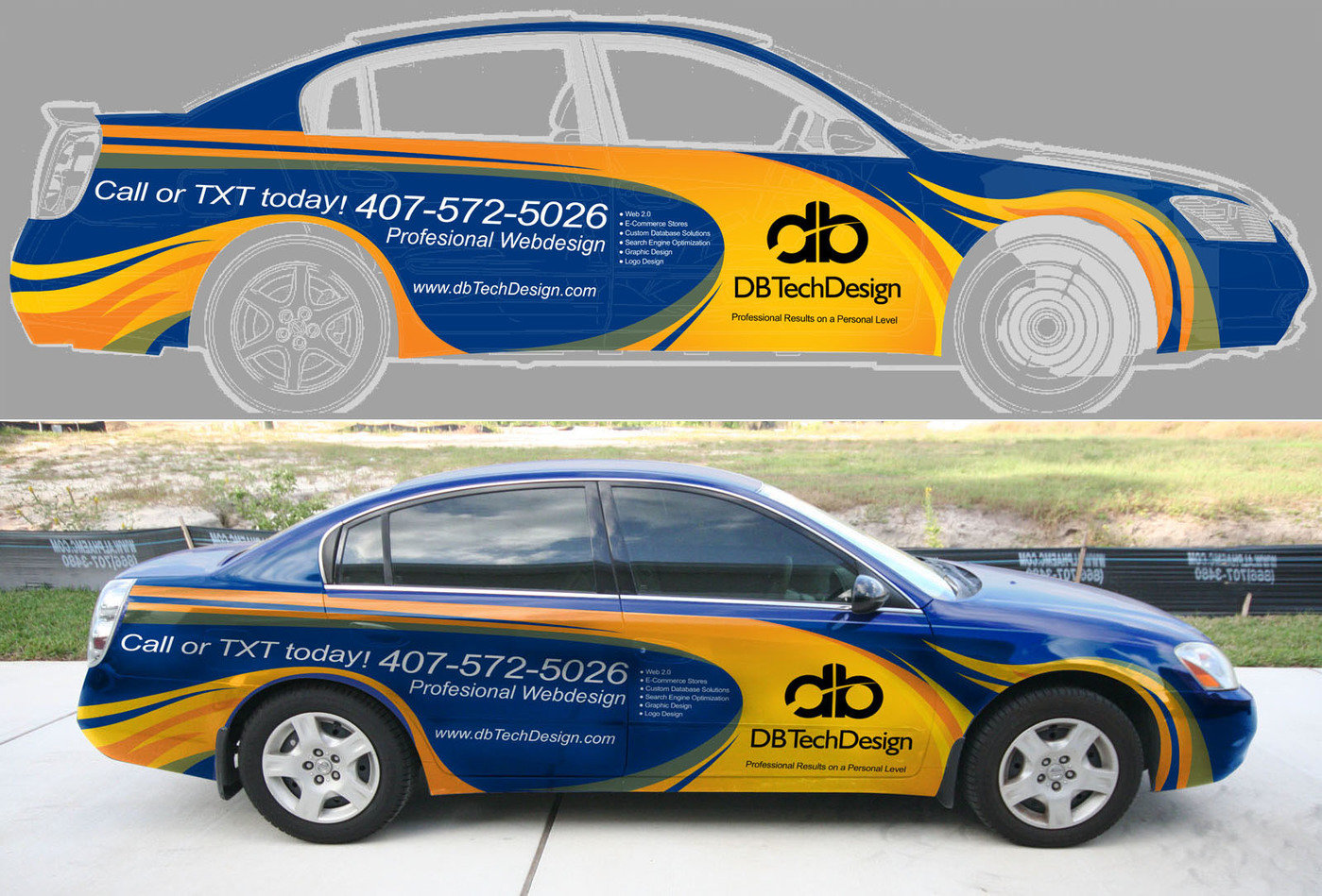 Vehicle Graphics by Trivision Designz at
