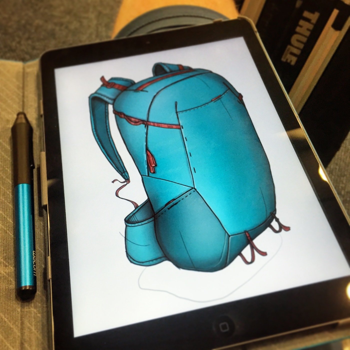 iPad Sketches by RYAN MATHER at