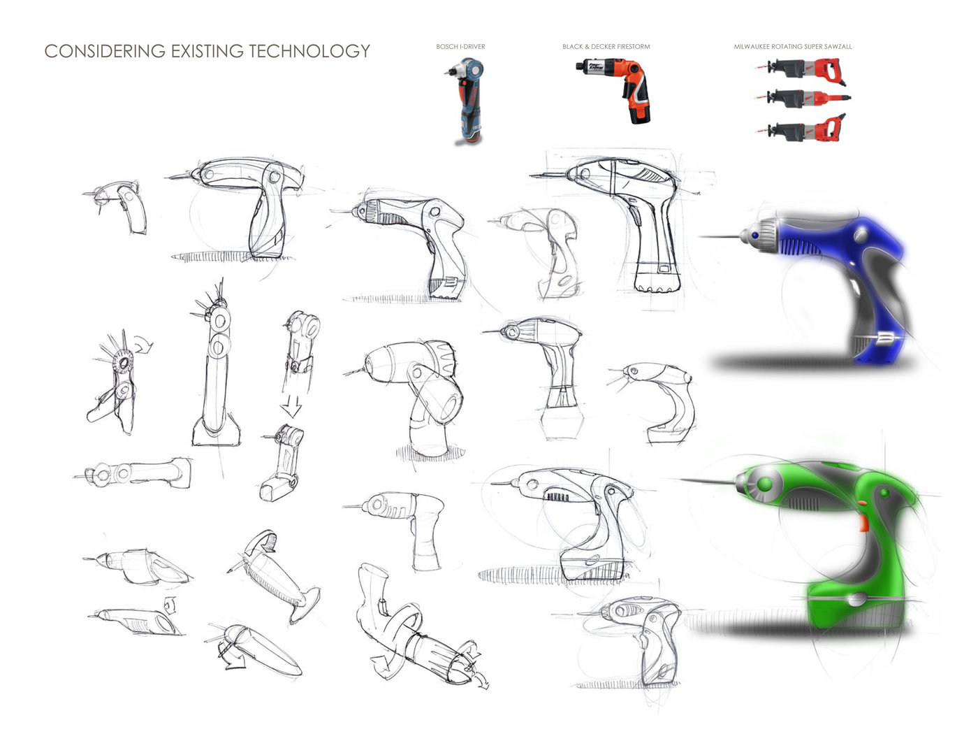 PRODUCT Power Drill Concept by Kyle Gati at