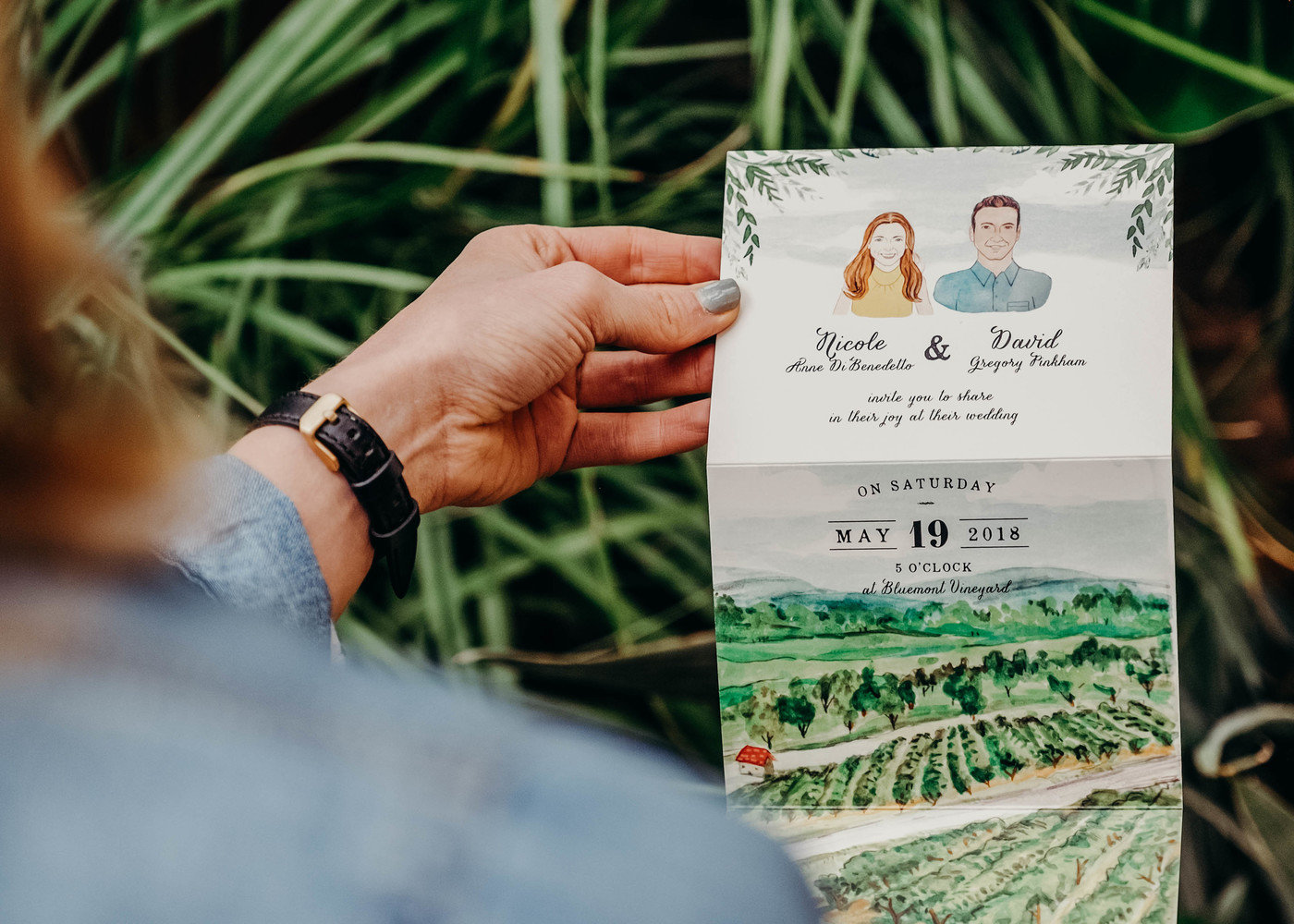 Invitation Layout Design by Amanda Franz at Coroflot.com