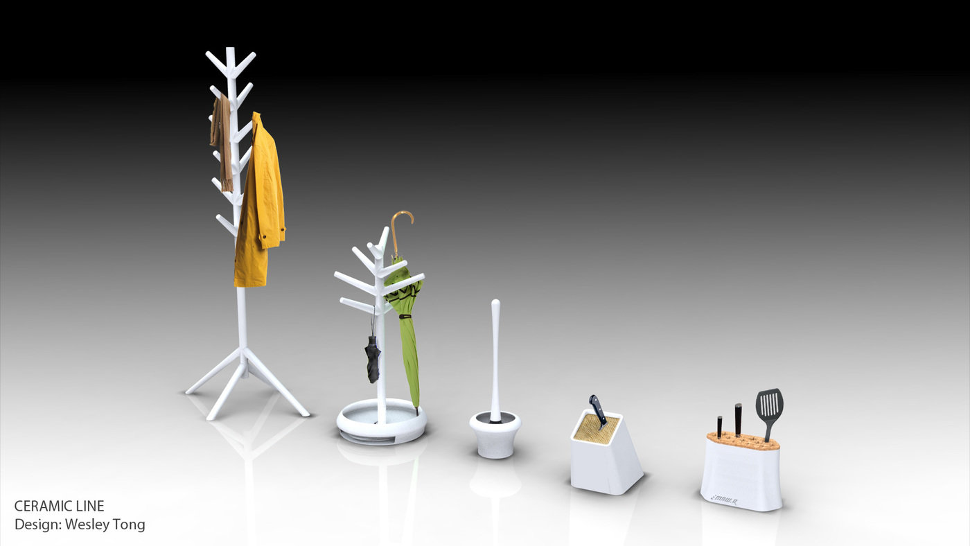 Ceramic Line by Wesley Tong at