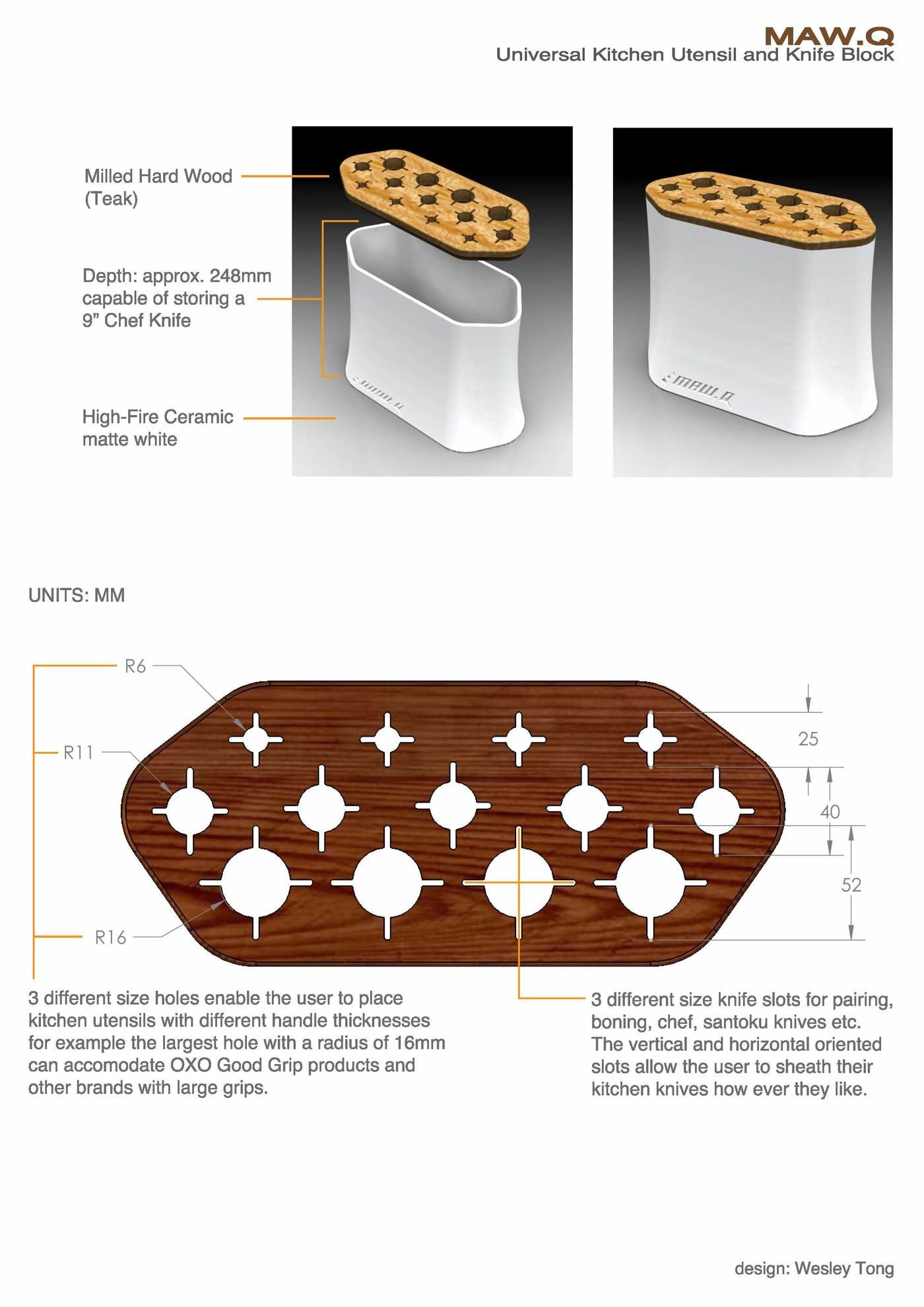 Ceramic Line by Wesley Tong at