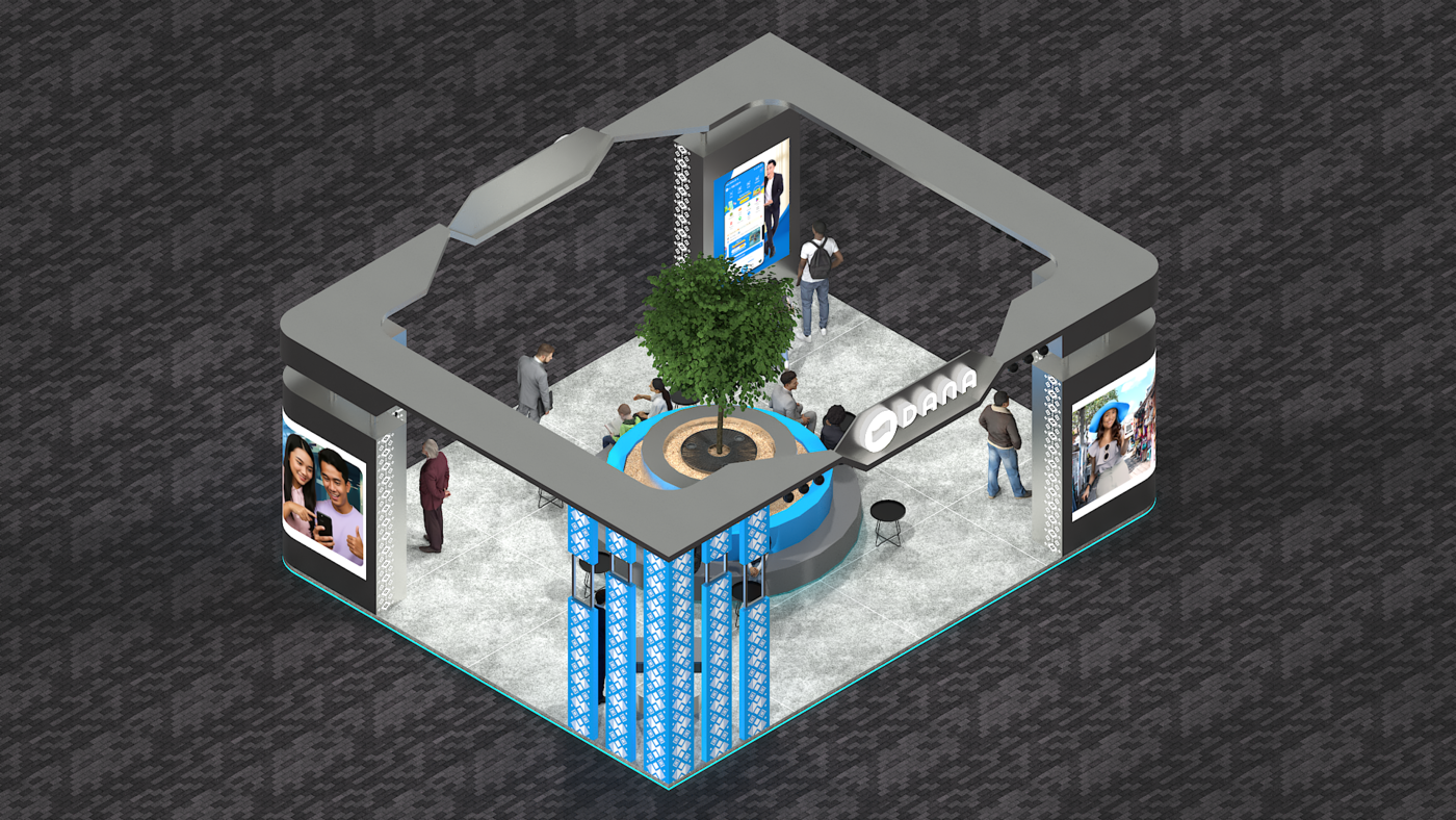 DANA TechSpace: Interactive Brand Experience Booth by IRENO IREN at ...