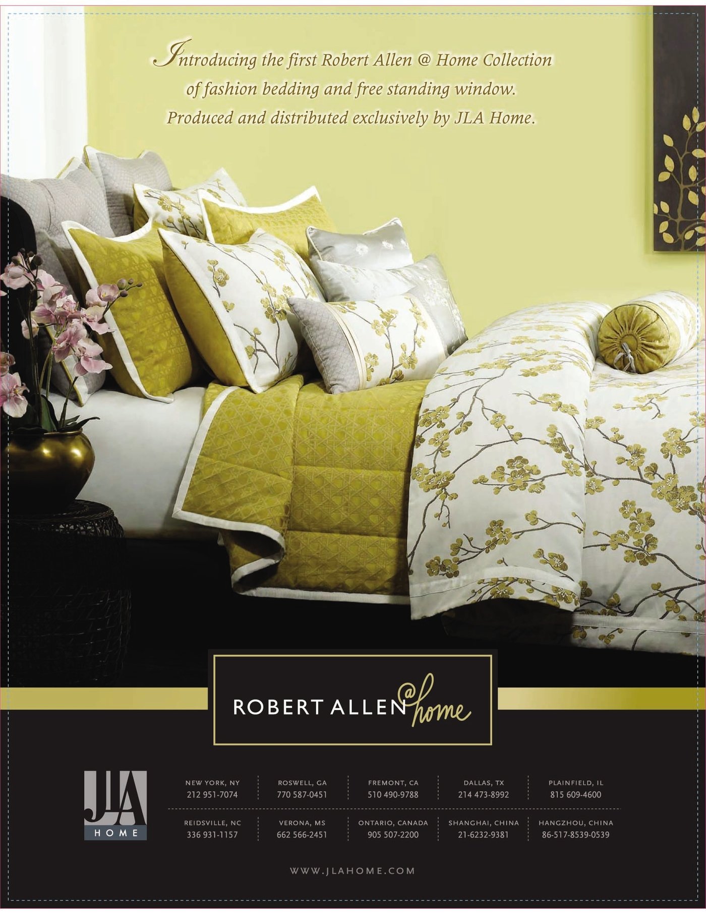 Jla Home By Amy Patrick At Coroflot Com Robert Allen Moriko Designed By Amy Patrick Bedding
