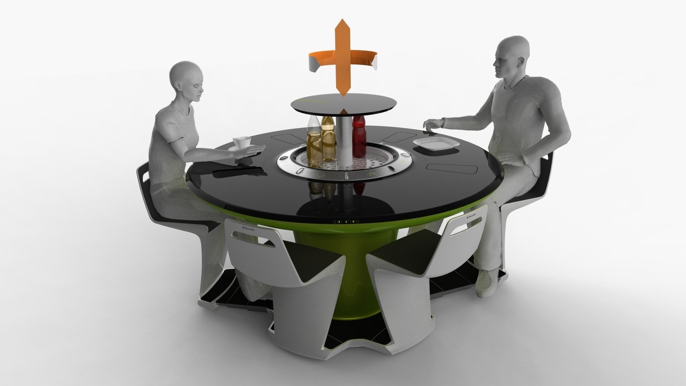 future dining table by Petr Kubík at Coroflot.com