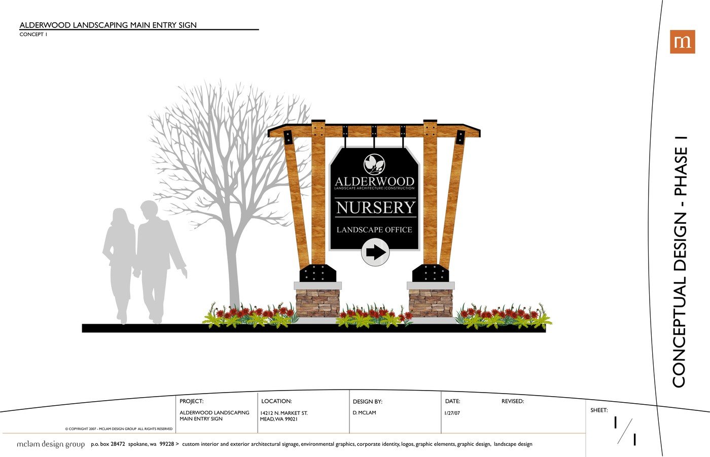 Architectural Signage, Sign Monuments and Display Design by Dale McLam ...