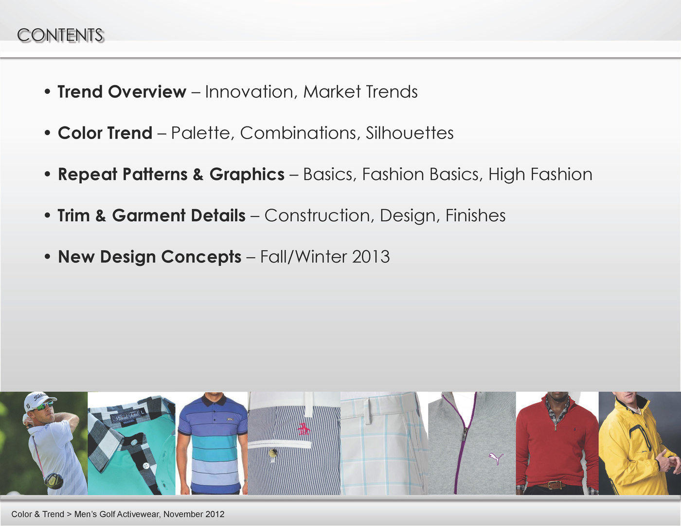 Men's Golf Brand by Andre Tanaka Selman at