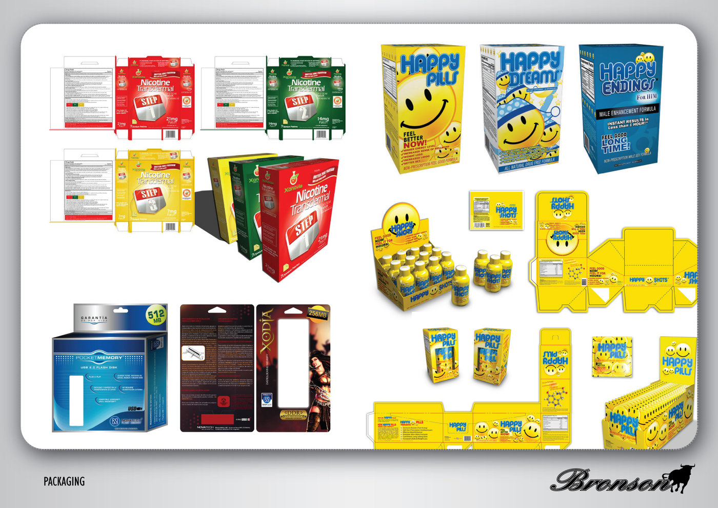 General Graphic Design Samples by Graphic Designer - Bronson Branding ...