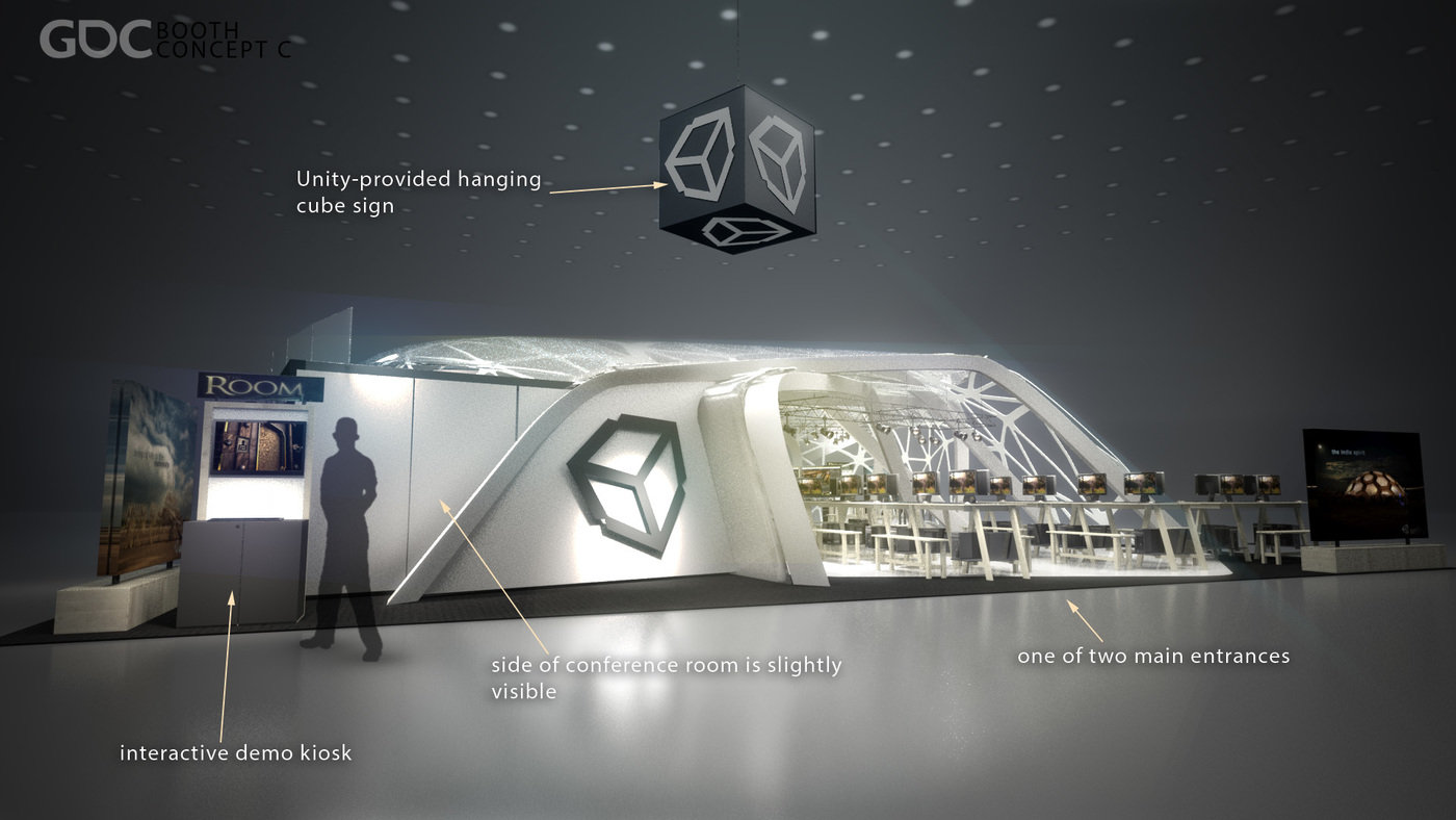 UNITY Games Exhibit Concepts by Daniel Rutkowski at Coroflot.com