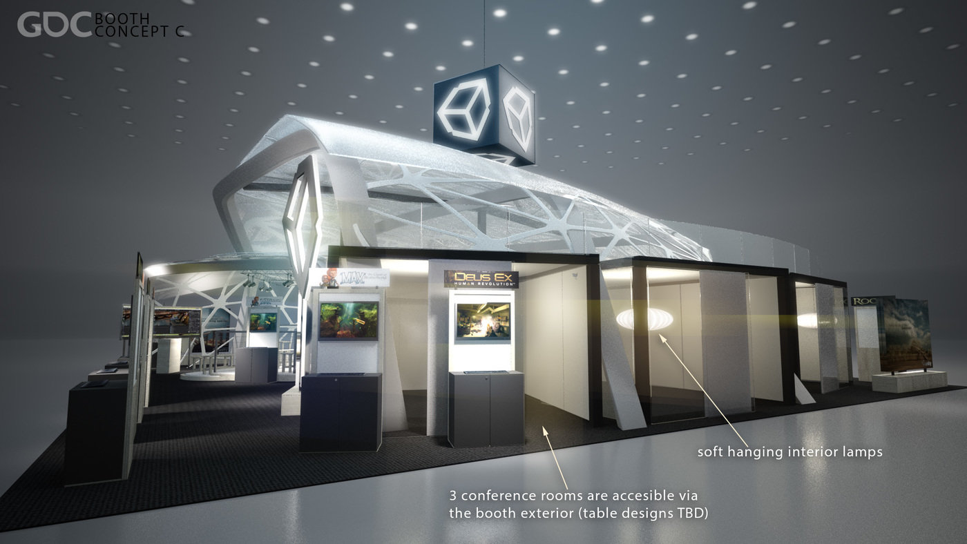 UNITY Games Exhibit Concepts by Daniel Rutkowski at Coroflot.com