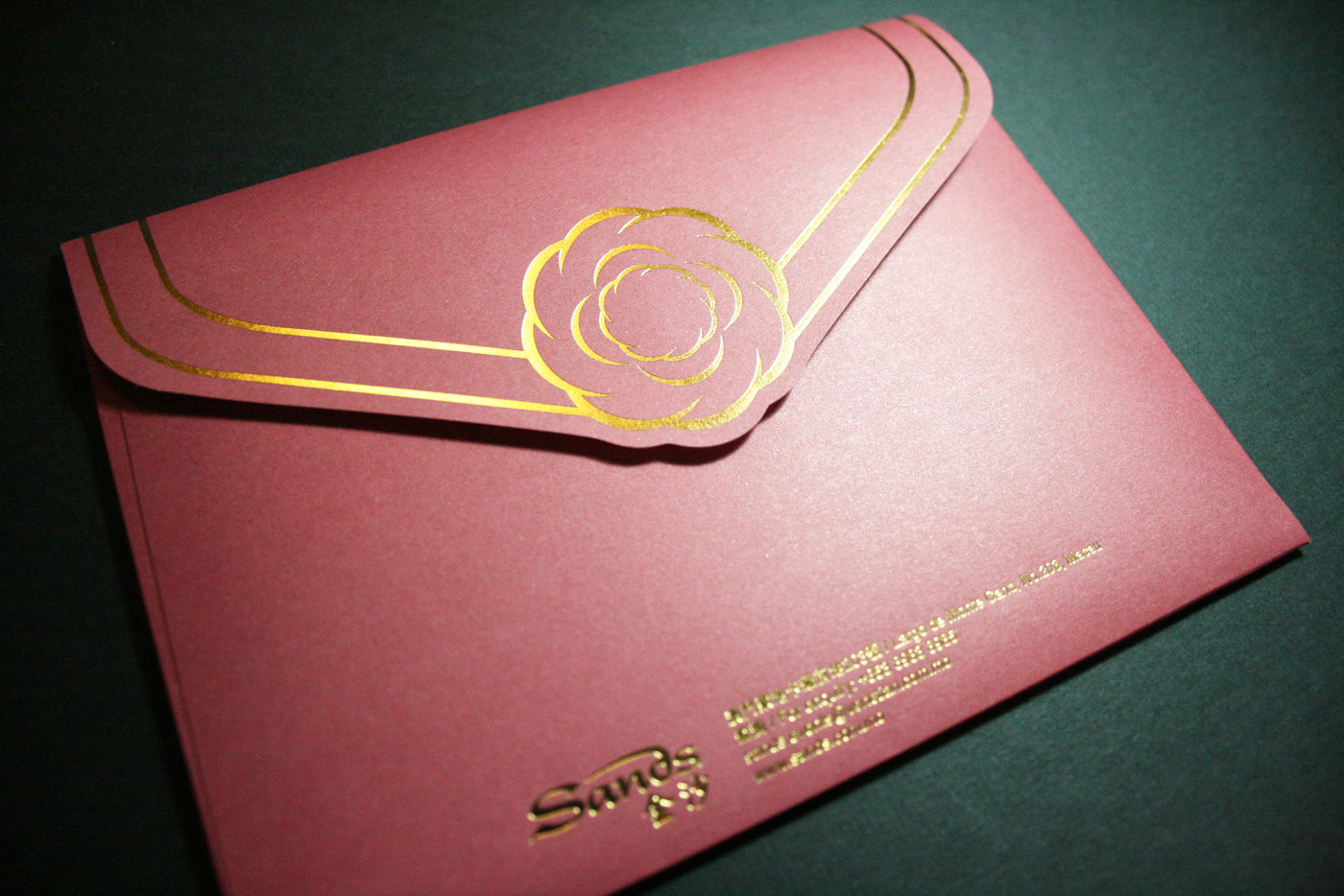Sands Hotel Wedding Invitation by Pedro Tun at