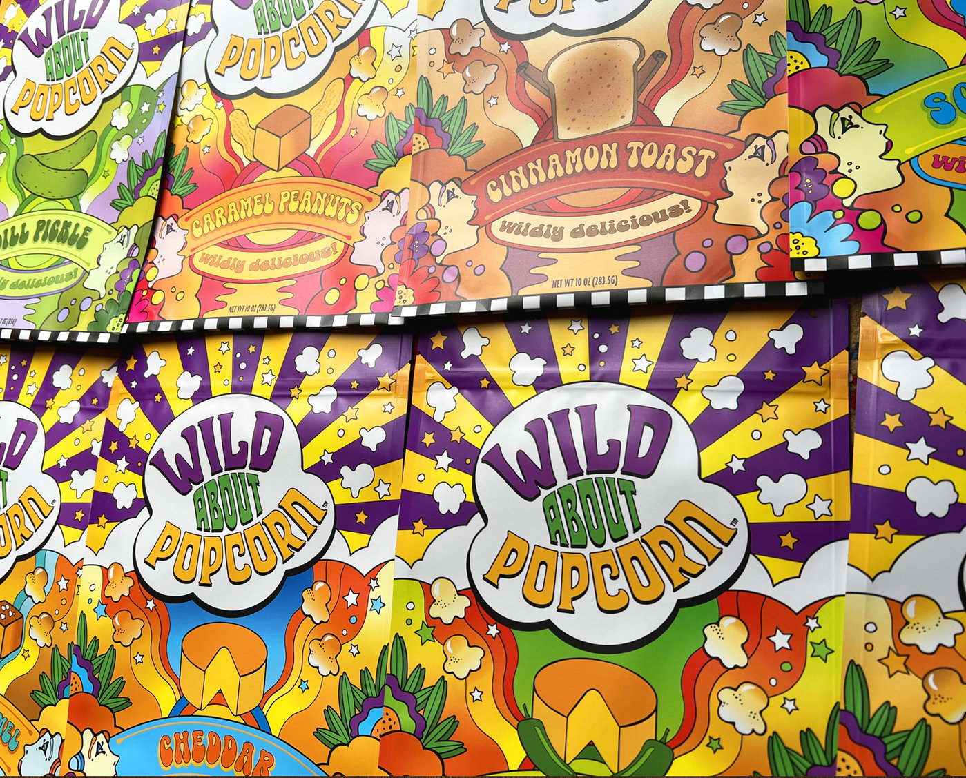 Wild About Popcorn by Diane Benjamin at