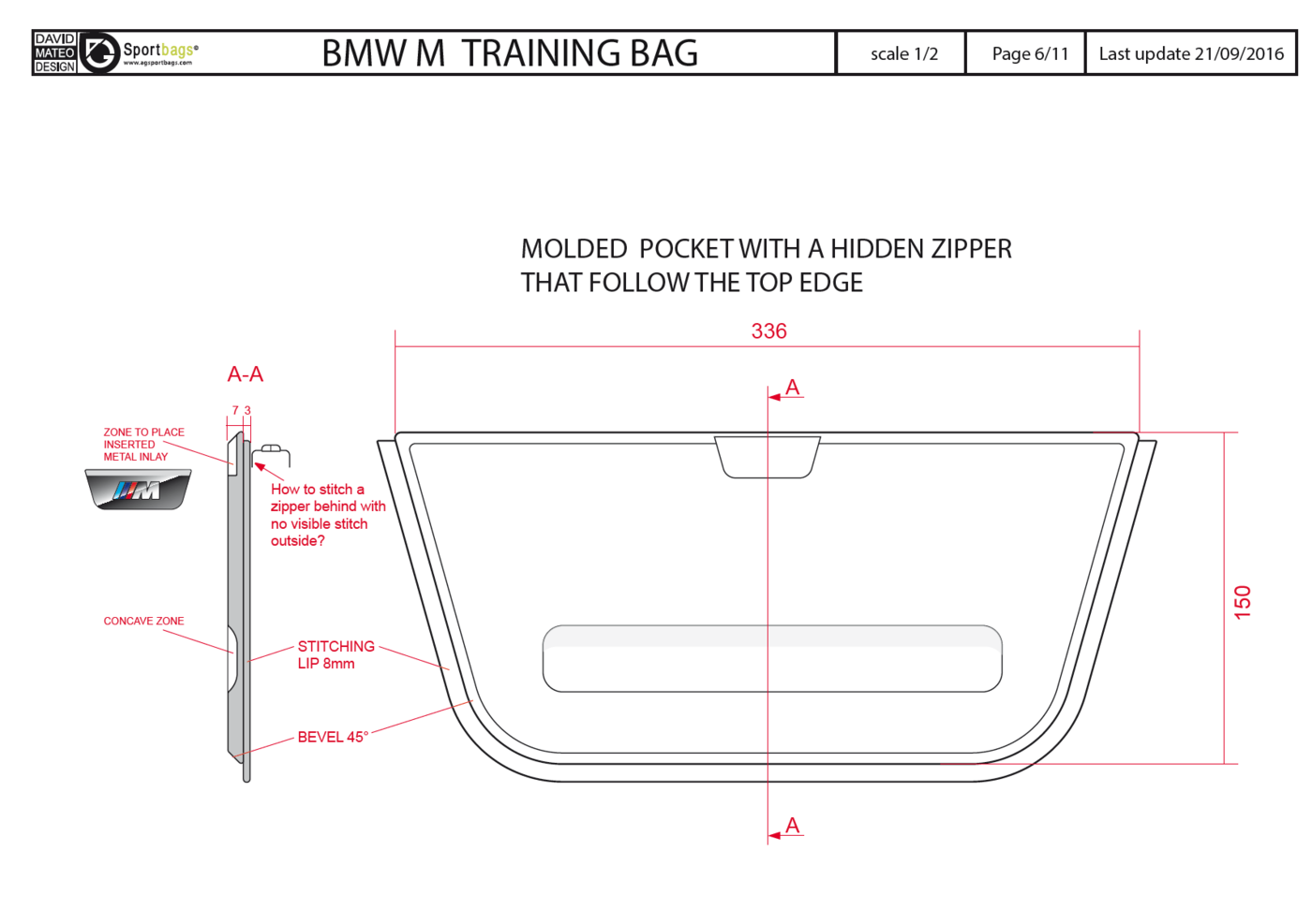 BMW MOTORSPORT BAGS by David MATEO at Coroflot.com