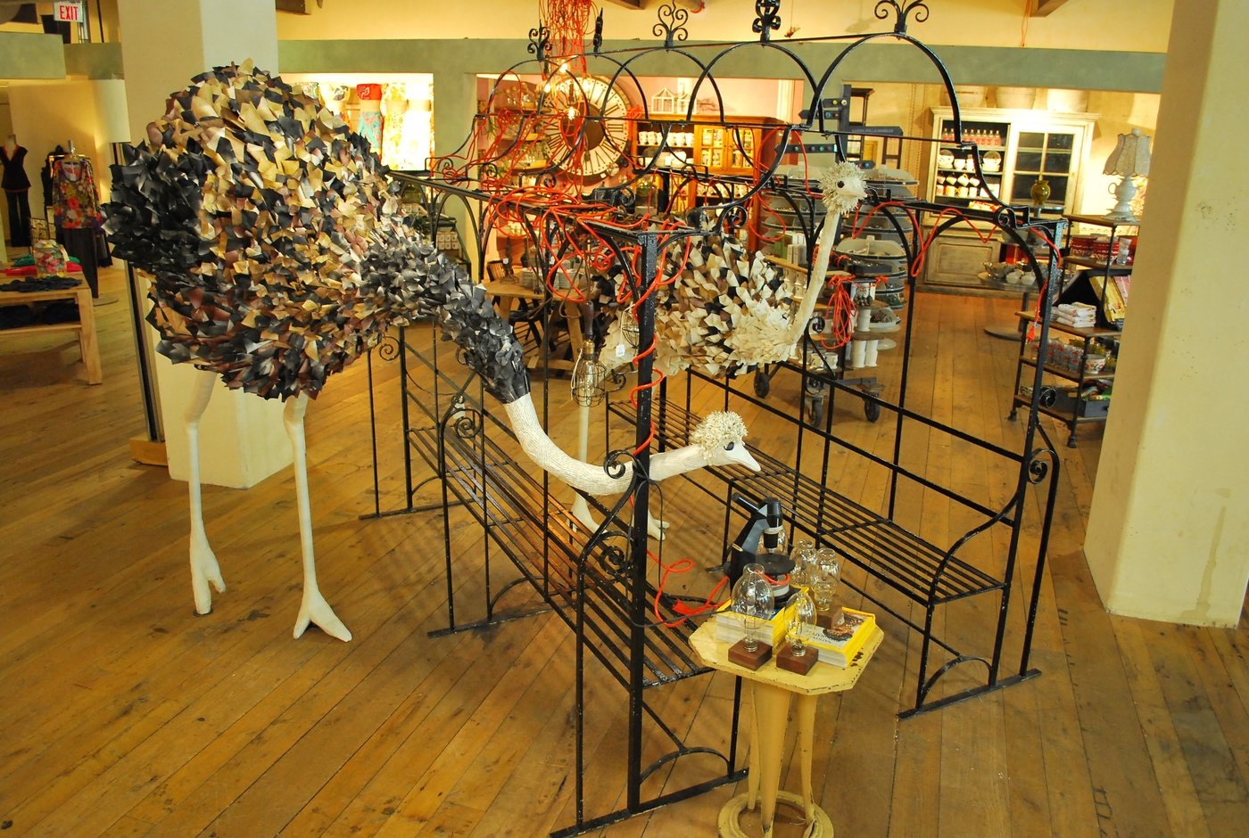 Anthropologie visual display internship by Angela Bell at