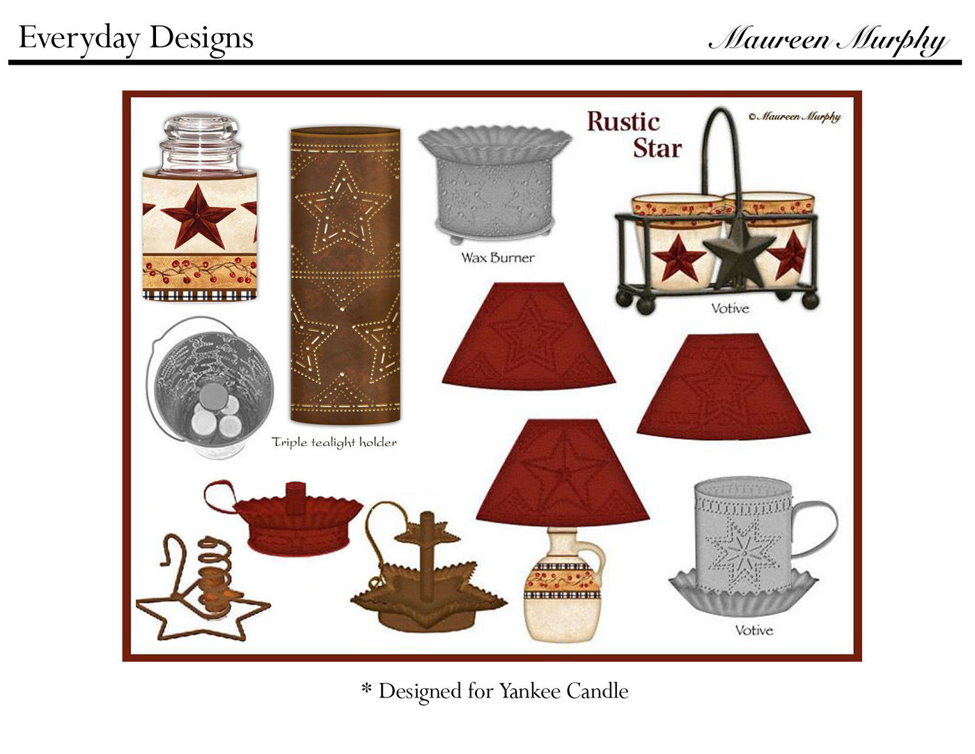 Home Decor Product Design by Maureen Murphy at