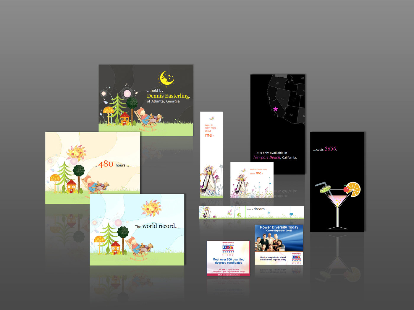 Flash Banner Ads By Ming Zhang At Coroflot Com