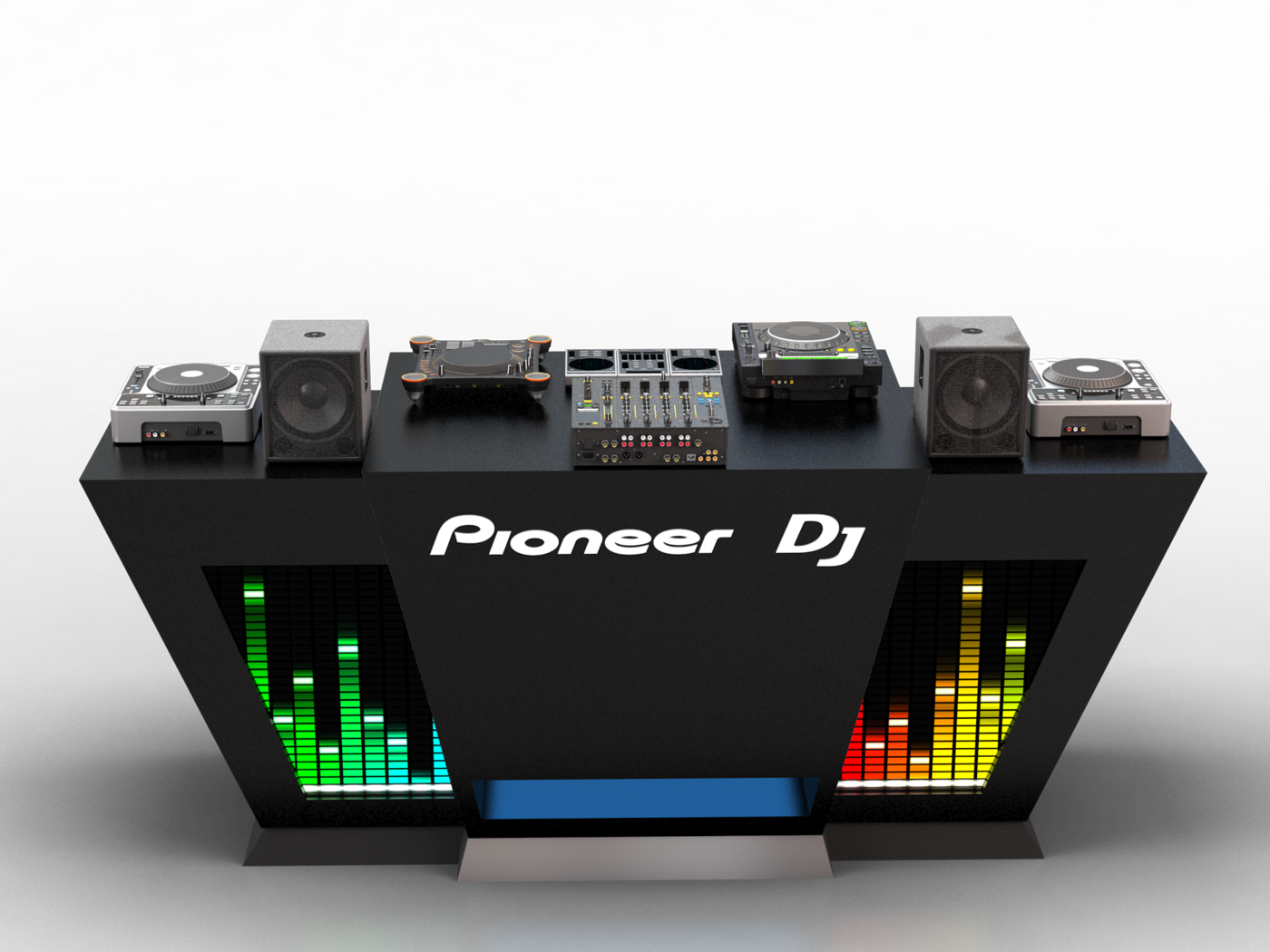 Pioneer Dj Table By Ricardo Garcia At Coroflot Com