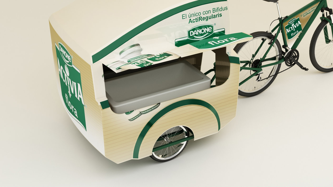 Activia trolley by Ricardo García at