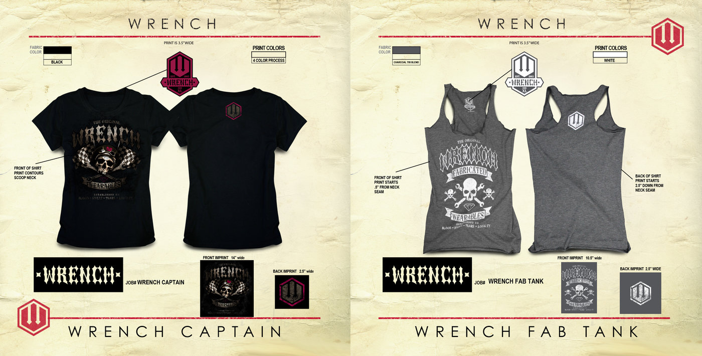 Wrench Clothing by Brad Adamic at