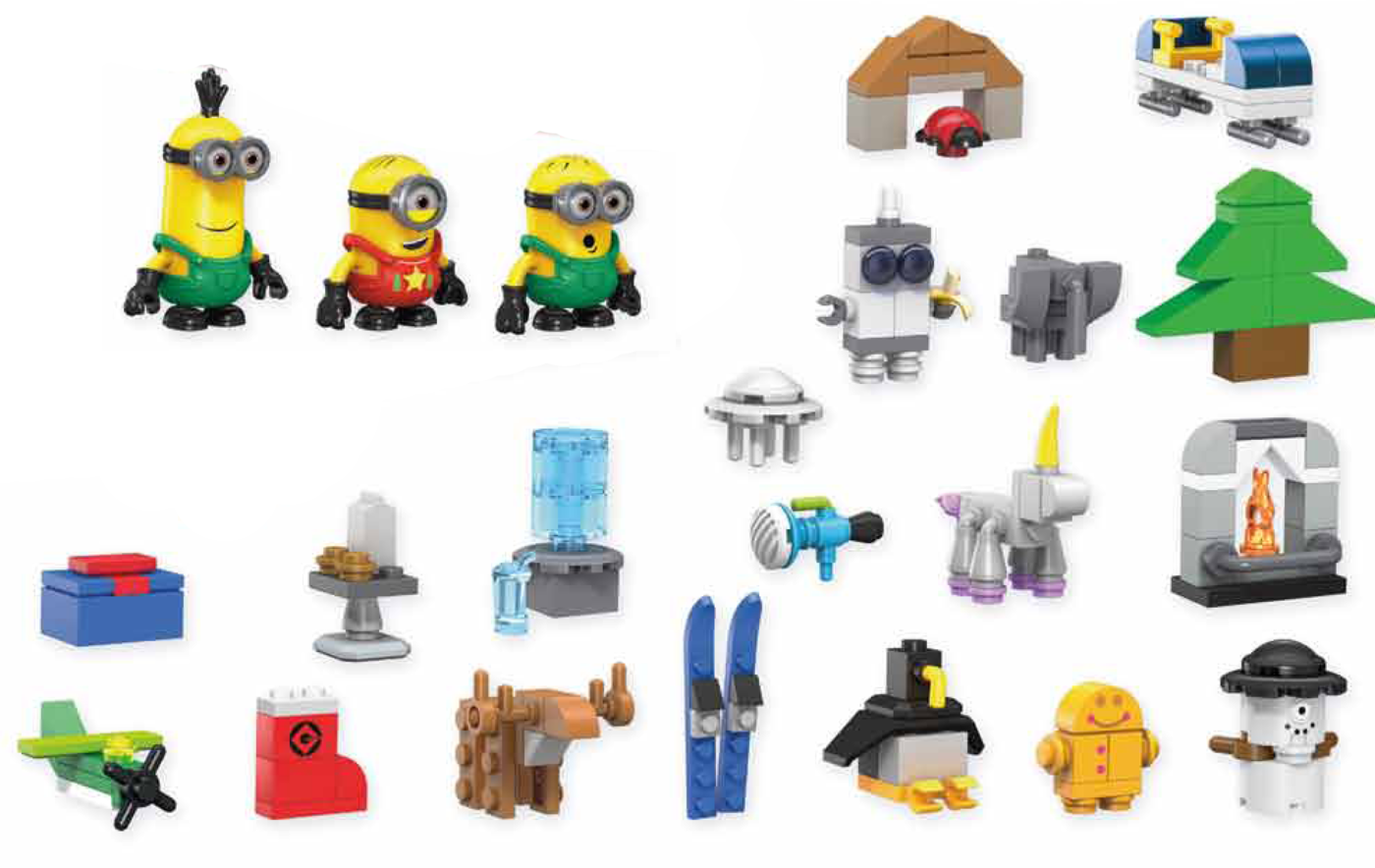 Les Minions - Calendrier de l'Avent by Fabien Vesseron at Coroflot.com