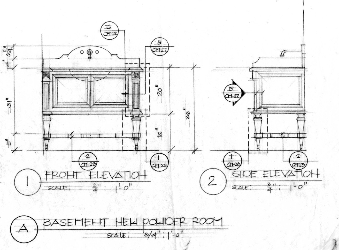 Woodwork Detail Drawings by Francis Fernandez at