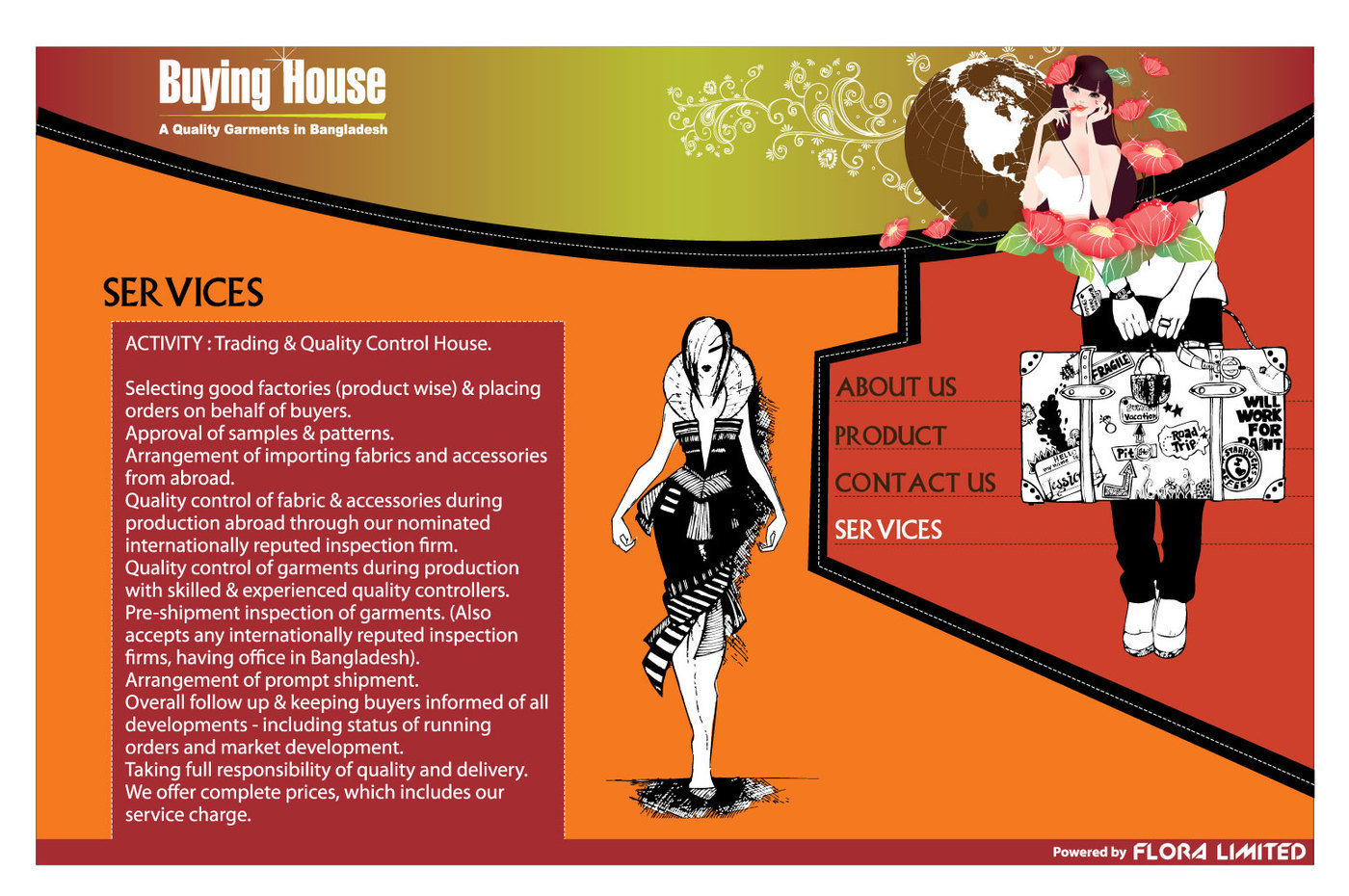 GARMENTS BUYING HOUSE DEMO DESIGN by Mohammad Raihan Mazumder at