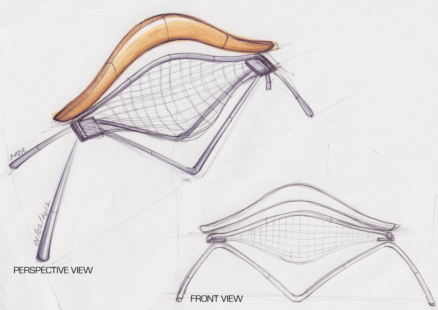 Chair Sketches by Michael Dharmawan at Coroflot.com