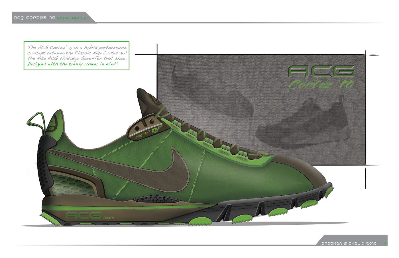 asics corsair vs nike cortez