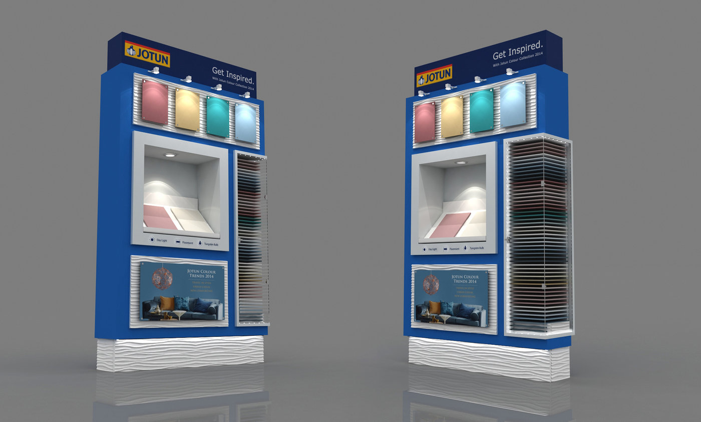 Jotun dubai display by yahkoob valappil at