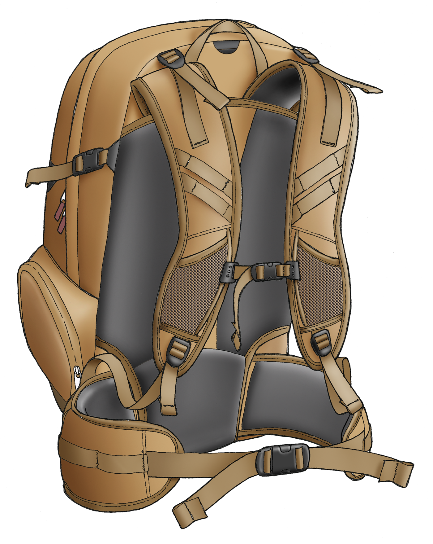 Hunting Backpack by Dan Curtiss at