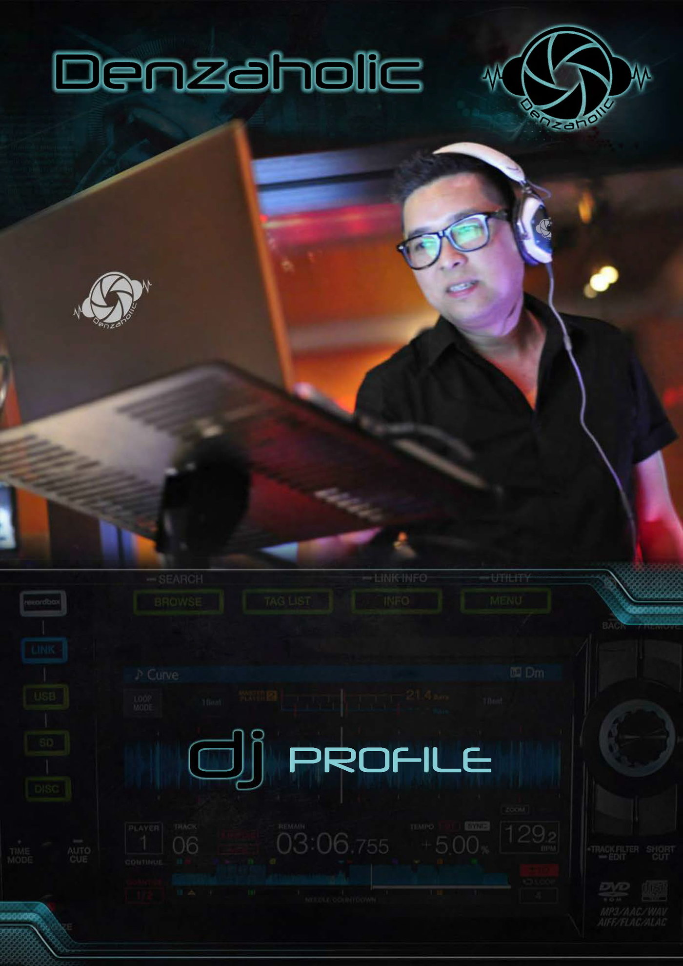 Dj Profile By Denz Cai At Coroflot Com