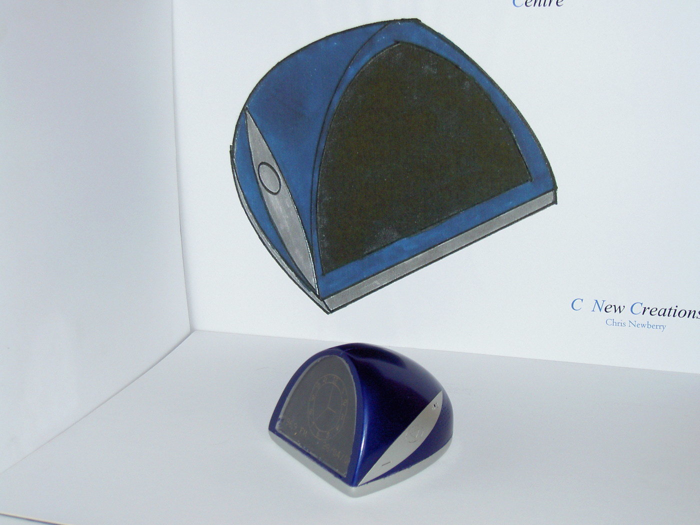 Uni Derby Year 1 Radio Alarm Clock by Chris Newberry at