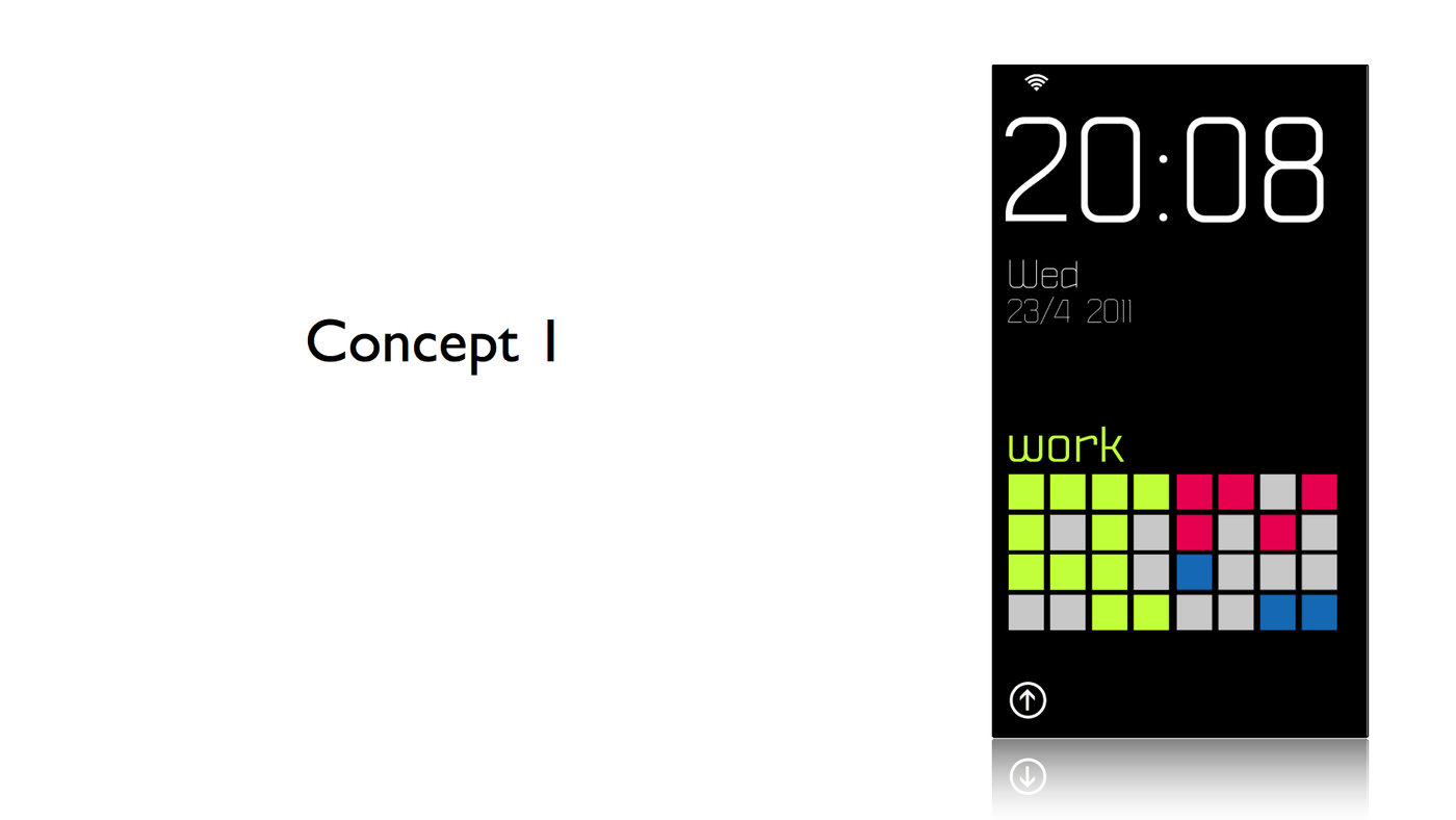 Interface design for LED remote by Musen Lin at Coroflot.com