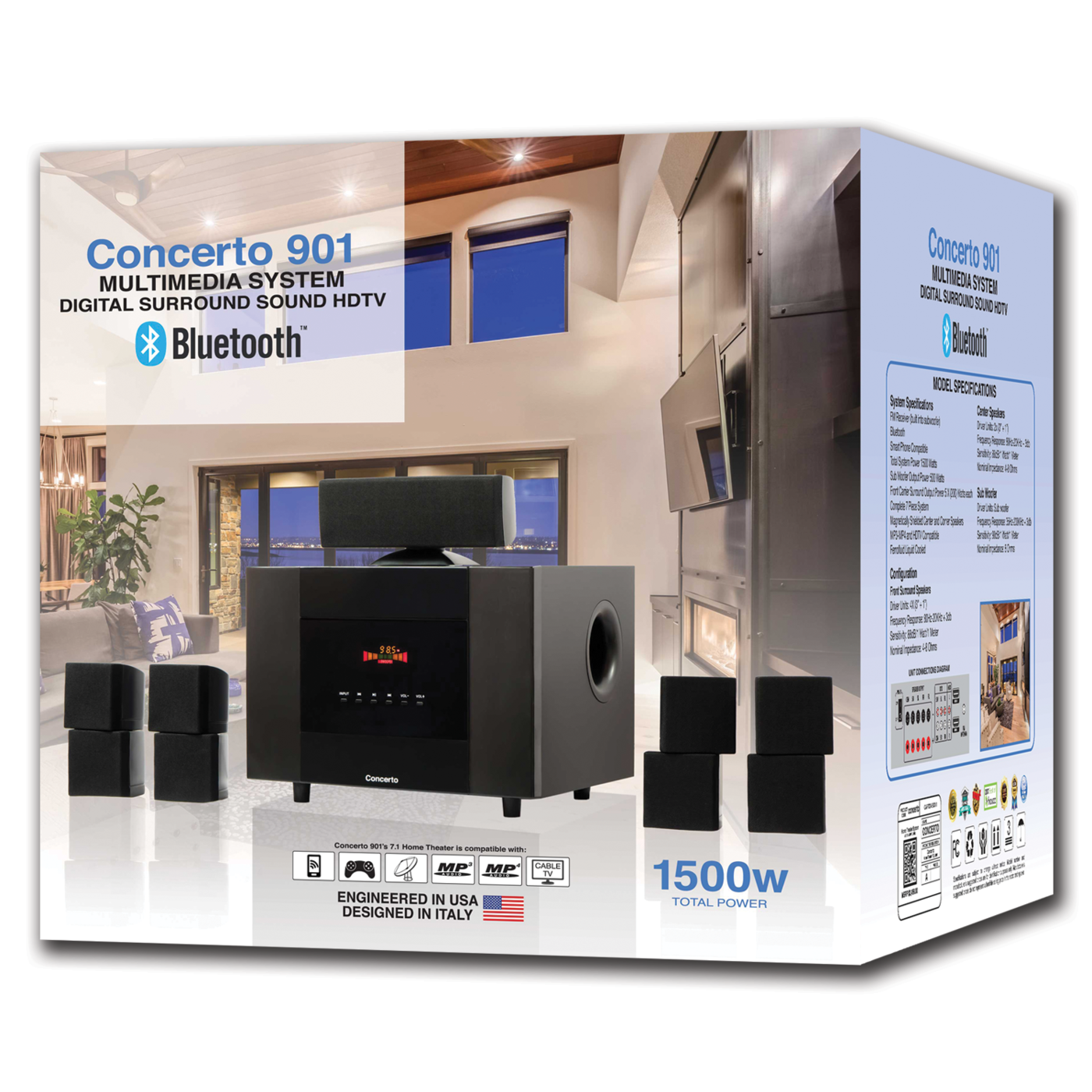 concerto 901 multimedia system